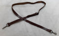 Vintage Leather Strap Utility Brown 2cm With Metal Buckle & Fixing Long 148cm