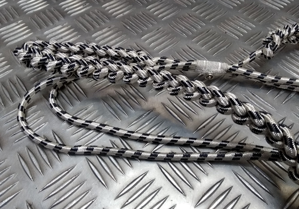 Oman Silver Aiguillette Senior Officer Blue Fleck Ceremonial UK Made