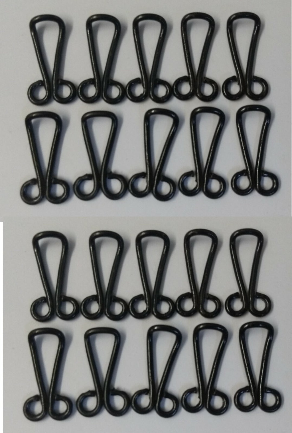 Snipe Hook Eyes British Issue For Aiguillette / Pipe Cord x 20 STD260