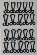 Snipe Hook Eyes British Issue For Aiguillette / Pipe Cord x 20 STD260