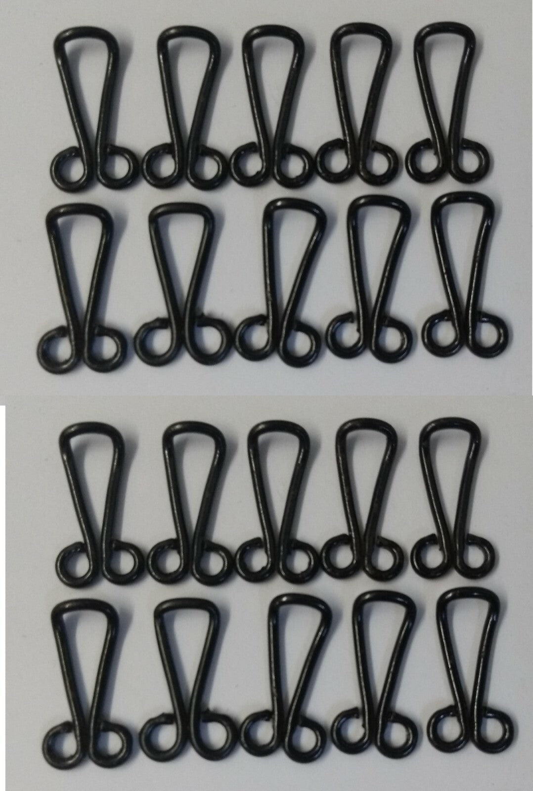 Snipe Hook Eyes British Issue For Aiguillette / Pipe Cord x 20 STD260