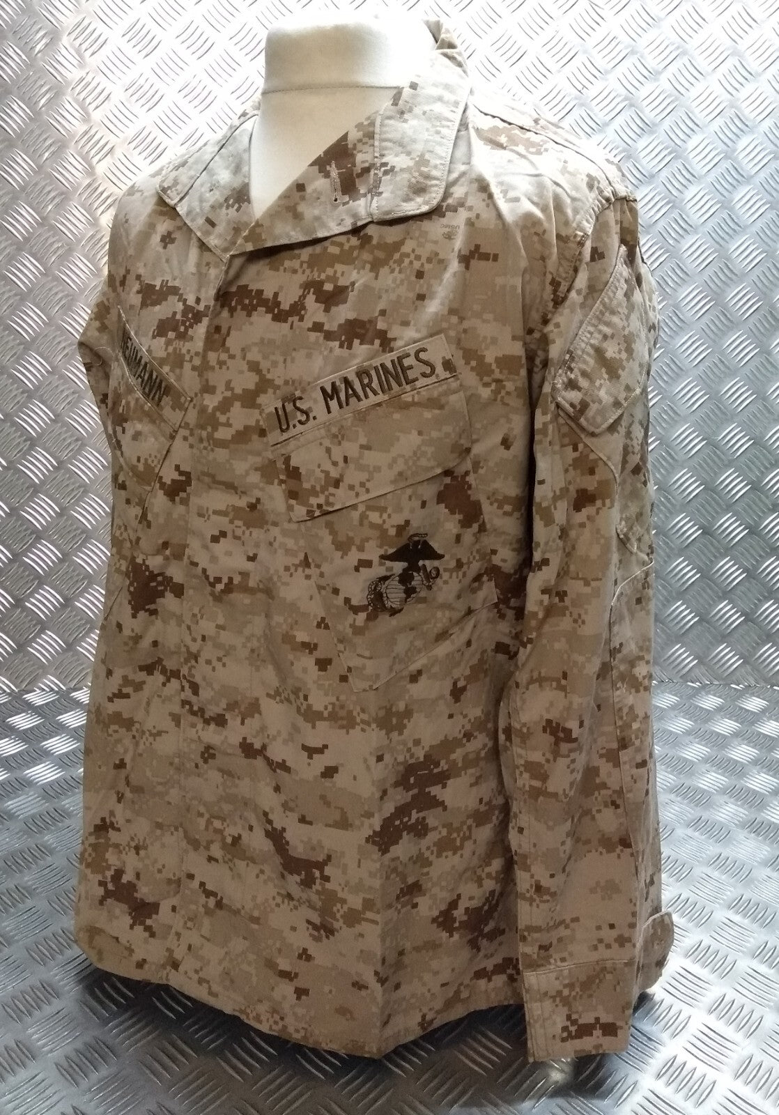 US Marines Corp Multi-Cam Tactical Combat Jacket Digital Desert Camo Camouflage
