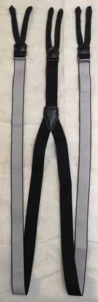 Various Clip-On / Button Elastic Braces / Suspenders Adjustable