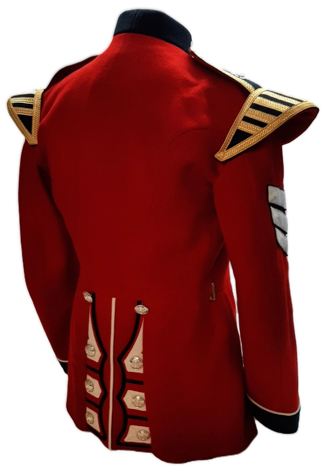British Army Scots Red Tunic Scarlet Jacket With Shoulder Wings 41"