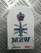 Royal Navy Operator Mechanic (Weapons, Submarine) Branch Specialisation Patch