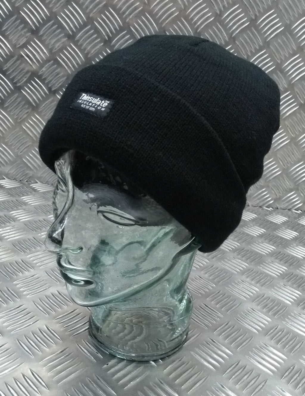 Black Thinsulate Beanie Hat - Very Warm - One Size - Brand New