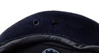 Navy Beret British Old Pattern Hobson Beret Leather Rim 7 1/2 61cm