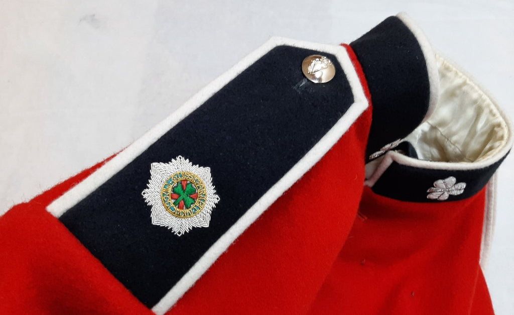 British Army Irish Red Tunic Scarlet Jacket IG With Gold Detail Good Size