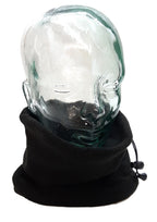 Snood Cap Comforter Thermal Neck Warmer Head Scarf Stealth Black Face Mask NEW