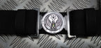 Abu Dhabi Belt Black Nylon With Buckle For Ceremonial & Parade Duties
