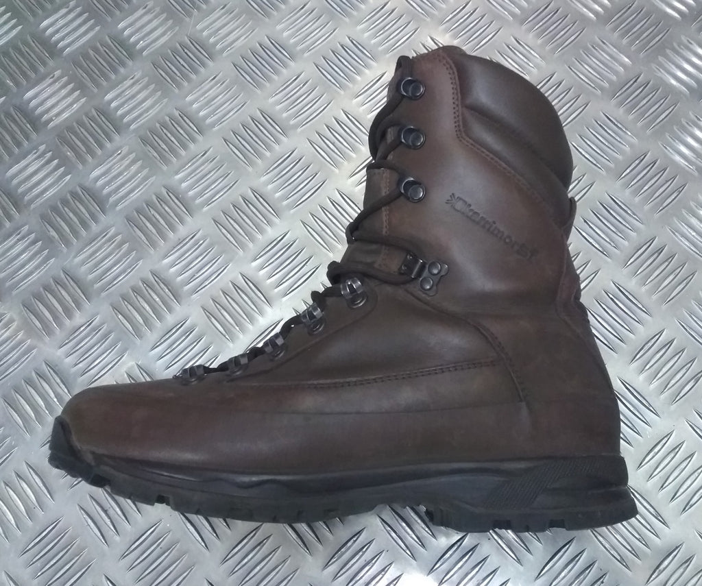 Genuine British Army Karrimor SF Cold / Wet Weather Goretex Brown Combat Boots