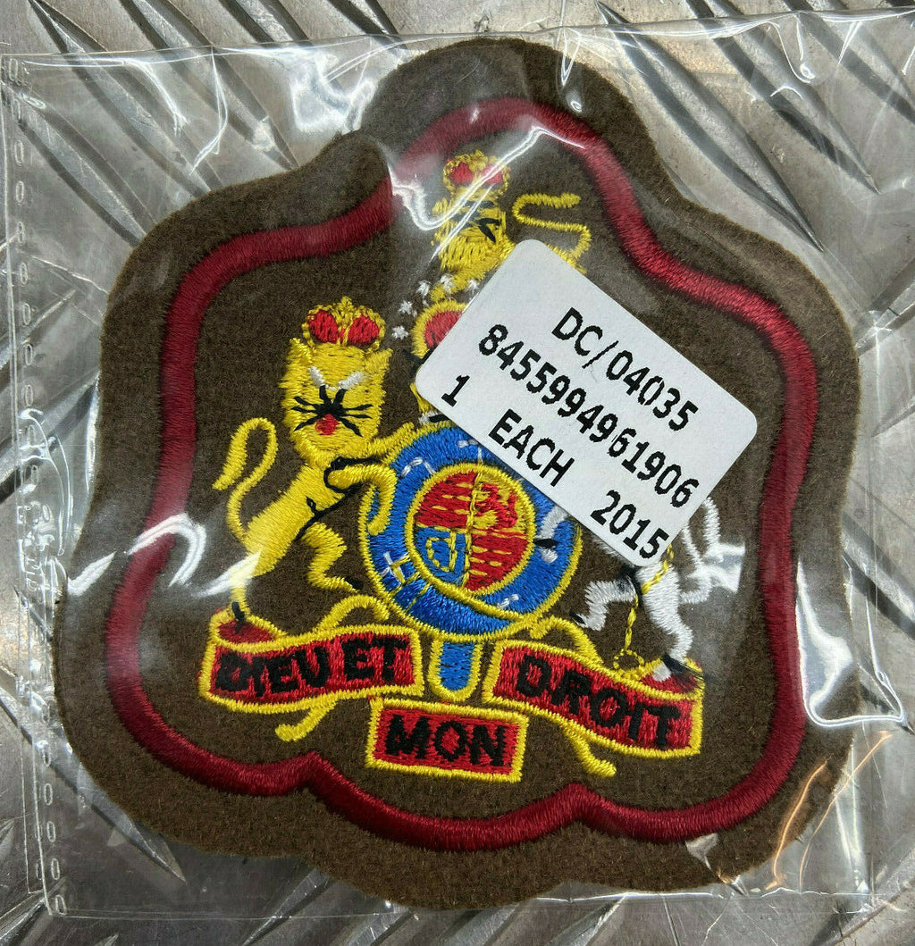 Genuine British Army Warrant Officer Class 1 Badge Patch RAMC Border - NEW