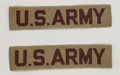 US Breast / Chest Patch Strip x2 US ARMY