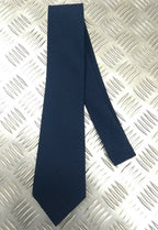 Plain Navy / Royal Blue Neck Tie British Made NEW