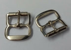 Genuine British Issue 1/2" Nickel Plated Small Roll Buckles X4 STD40