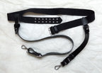 Belt The Rifles Regt Black Ceremonial Waist Belt With Kicking Straps