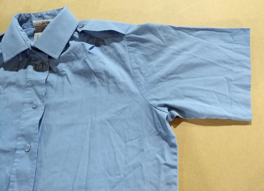 WRAF / RAF Womans Blue Shirt Royal Air Force Short or Long Sleeves G1