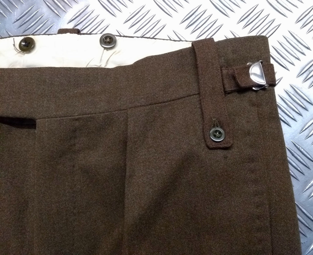 Vintage Army Trousers No2 Uniform Old Pattern Re-enactment Retro Clothing W35"