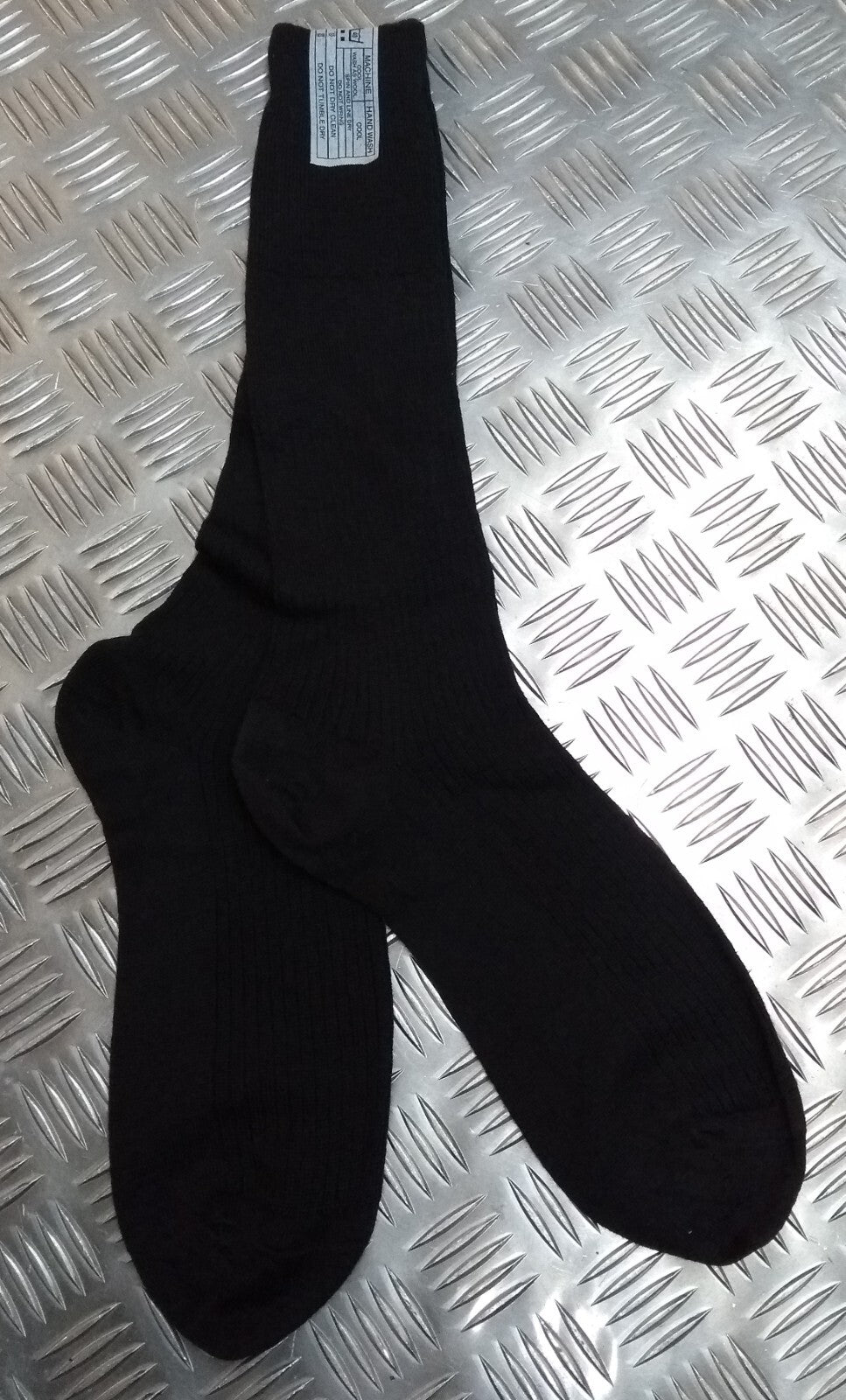 British Army Wool / Nylon - Black / Khaki / Stone Long Thin Socks Lot