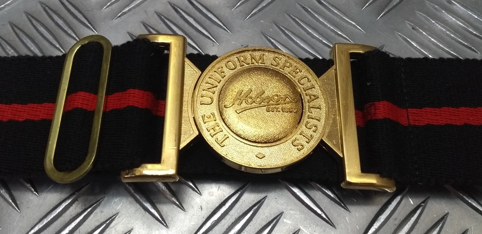 Collectors Stable Belt Gold Colour Locket Buckle Hobson & Son London