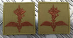 Genuine British Navy Issue Royal Marines Commando Helicopter Force Arm Patch X2