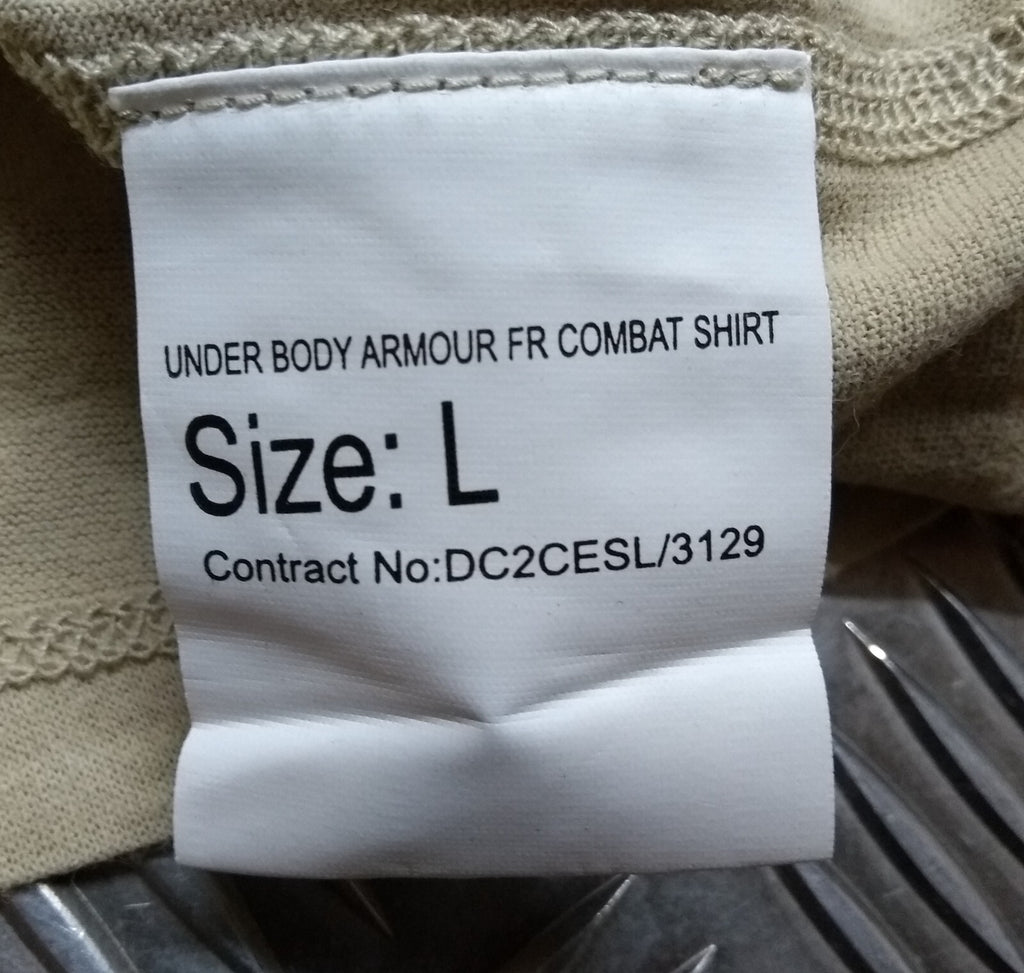 Combat Shirt UBAC FR Version Type 2 Obsolete British Desert Camo Pattern Size L