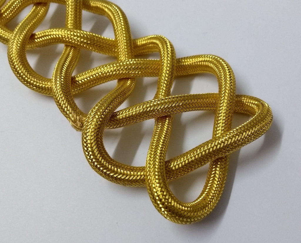 Ceremonial Shoulder Cords long loose twist Gold Wire Parade Issue Made In UK