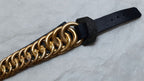 Bearskin Brass Chin Chain Strap For Royal Guards Busby's & Ceremonial Dress