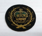 RQMS Mess Kit Rank Badge Hand Embroidered British RGJ Green Jackets Arm Patch