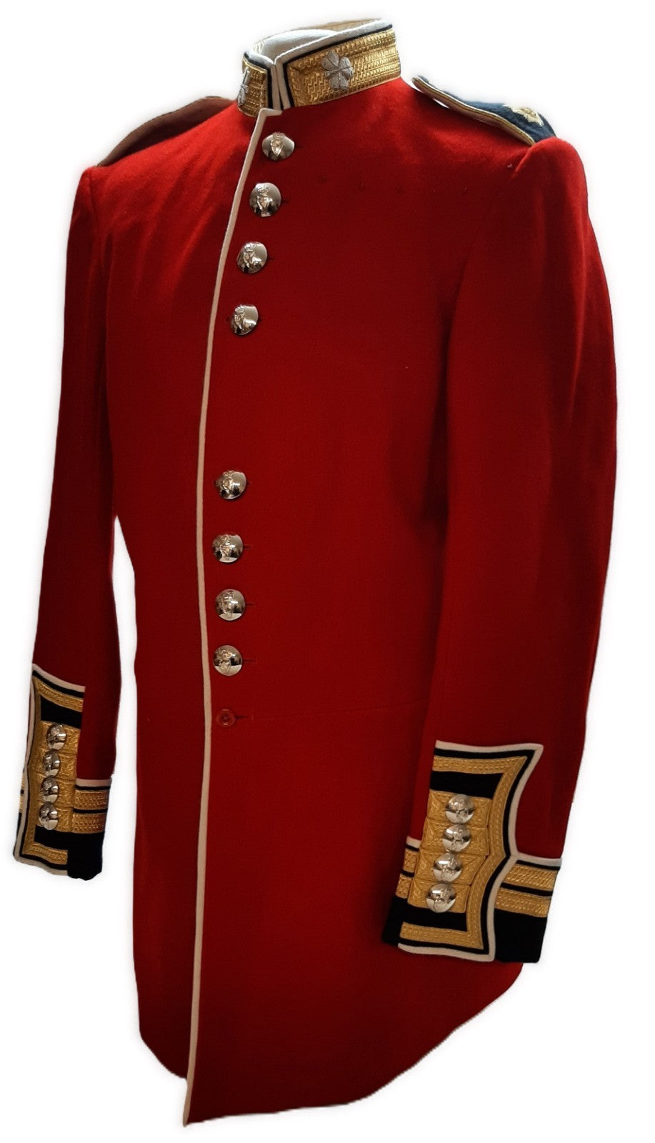 Irish Tunic British Royal WO CI & CII FG Red Jacket Fancy Dress Costume