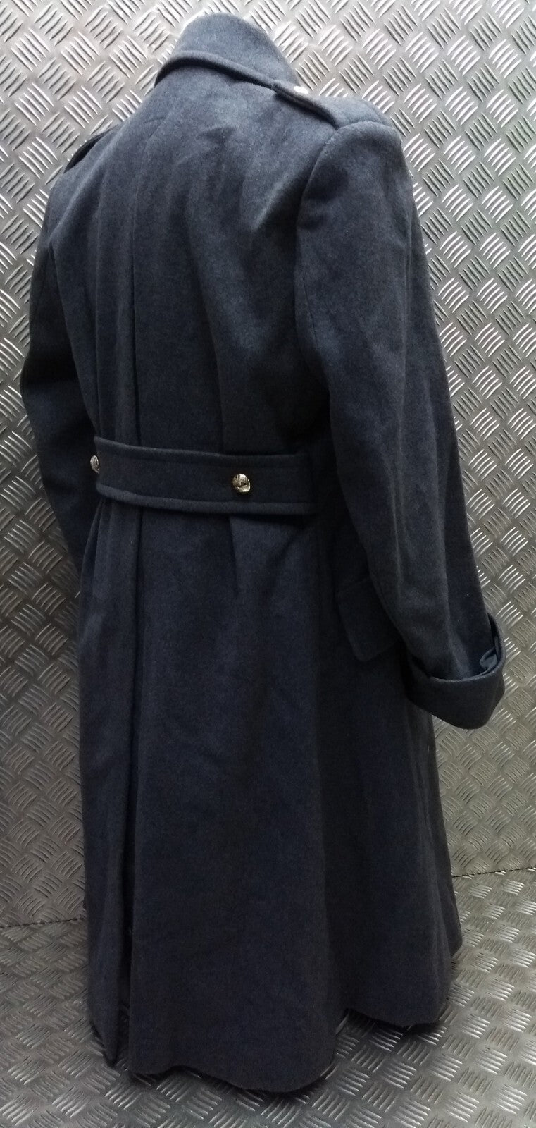 WRAF / RAF Royal Air Force Greatcoat Airforce Blue Grey Colour Great Coat Woman's Size 154/80/60cm