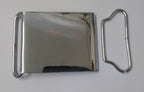Genuine Issue Plain Chrome Plate Ceremonial Parade Belt Buckle