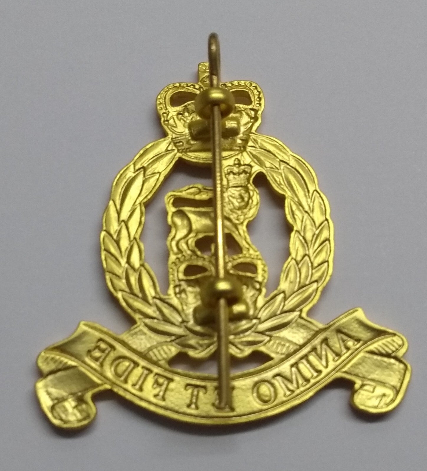 AGC Hat Badge British Army SPS Service Dress Queens Crown NEW