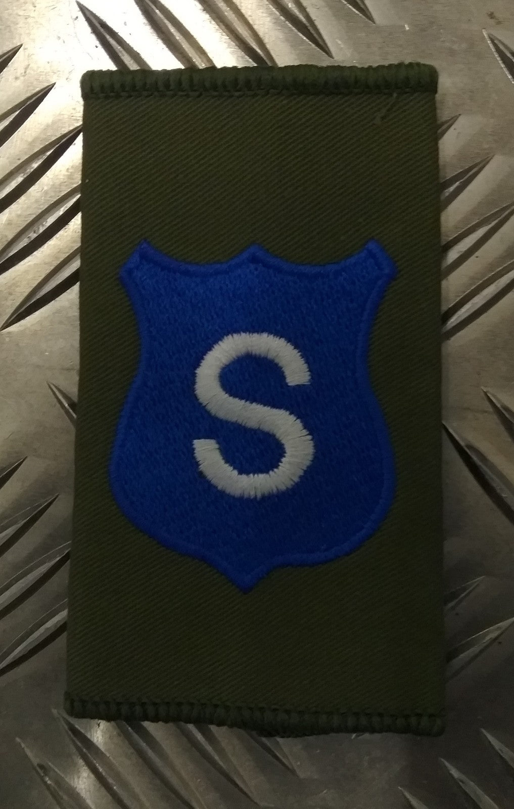 Genuine UK Infantry Training Centre Scottish Div (S) Rank Slide