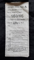 British Ripstop Field Jacket Army Black 95 Pattern Style Combat SAS SBS MDP 96cm