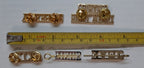 Assorted British Badges Various Regimental Insignia 1 Lot of 5 Badges