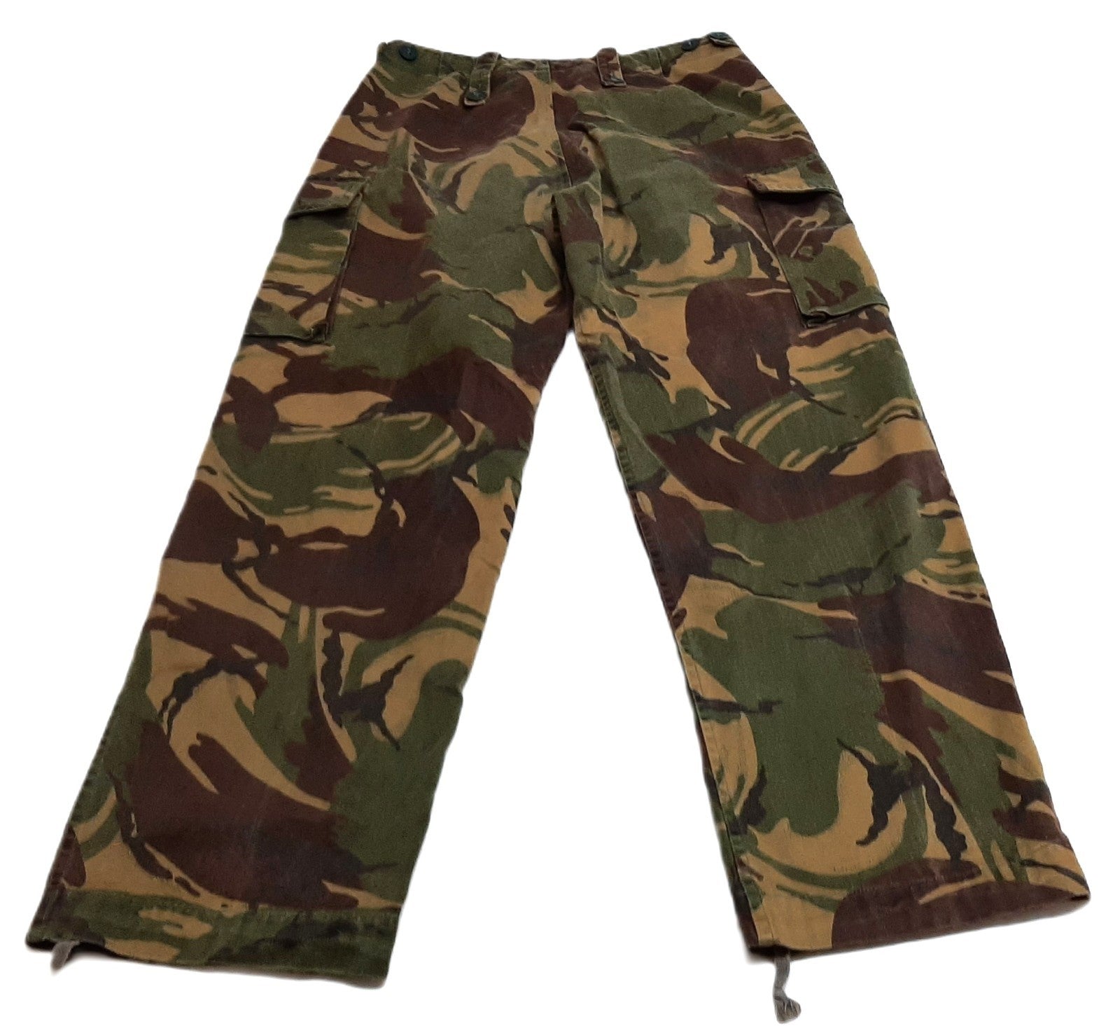 Vintage Jungle Greens British Forces Camo Temperate DPM Combat Trousers Waist 31