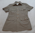 RAF Royal Air Force Bush Jacket Airforce O/A With Buttons No Badges Size 182/96cm