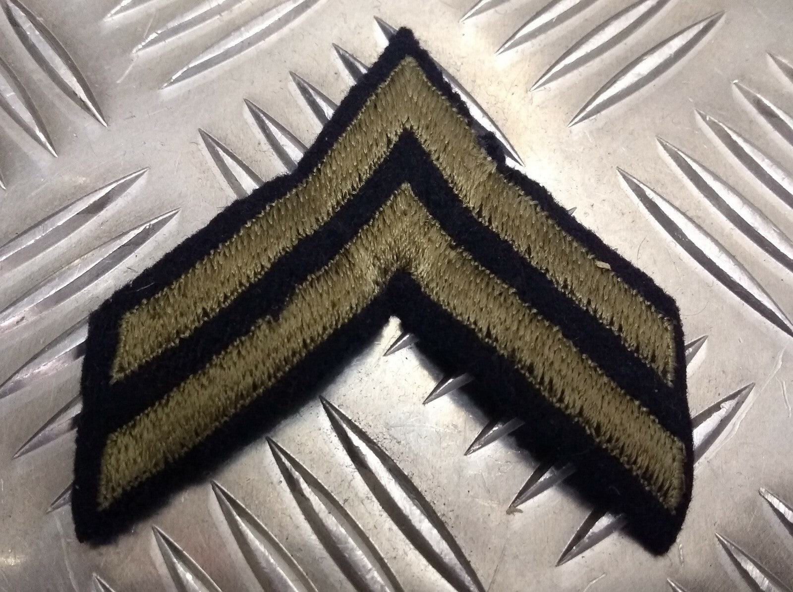 IKE Stripes Vintage US U.S.A Insignia 2 Bars