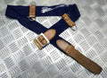 HCav Sam Brown Belt Blue Faulty Condition for Parts Only