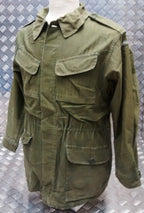 Genuine Vintage Military Combat Jacket 1980's Distressed Look Unique Look 80's