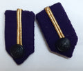 Gorgets RAChD Insignia British Royal Army Chaplains' Department Subdued Buttons