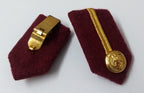 Arab Emirates Gorgets Collar Tabs Gold Braid Detail Senior Officers UAE Buttons