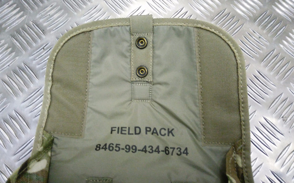 MTP Camo Field Pack / Respirator Case MOLLE Genuine British Army Gas Mask Bag