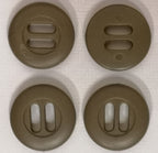 British Issue 2 Slot Parka Smock Trousers 19mm Buttons Green / Tan