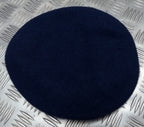 Blue Woollen Beret Genuine Hobson London Manufactures Sample 7 1/2
