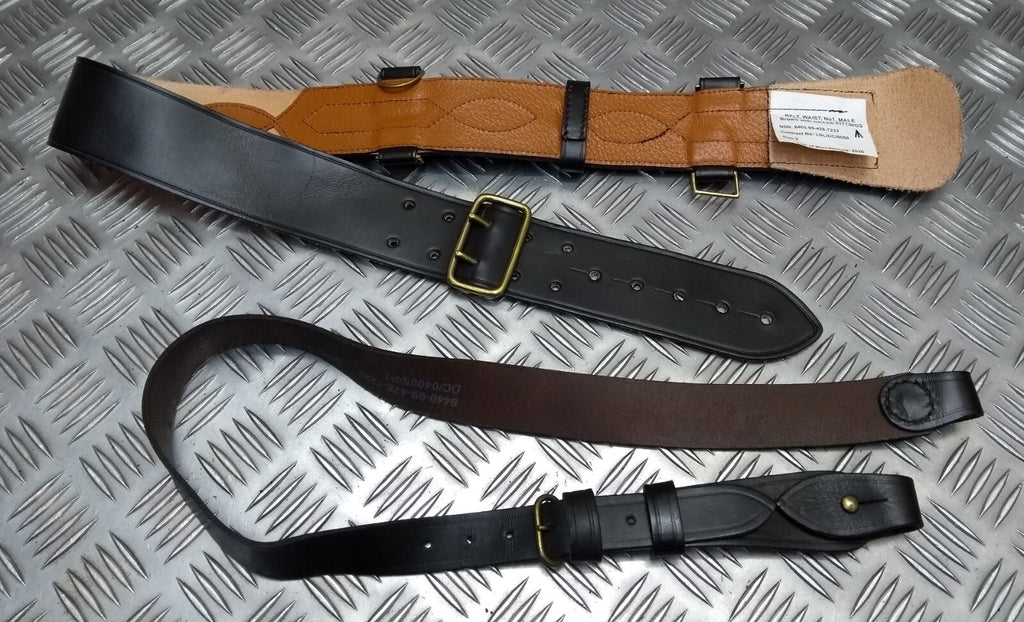 Sam Browne Brown Leather Belt & Shoulder Strap British Issue Dress