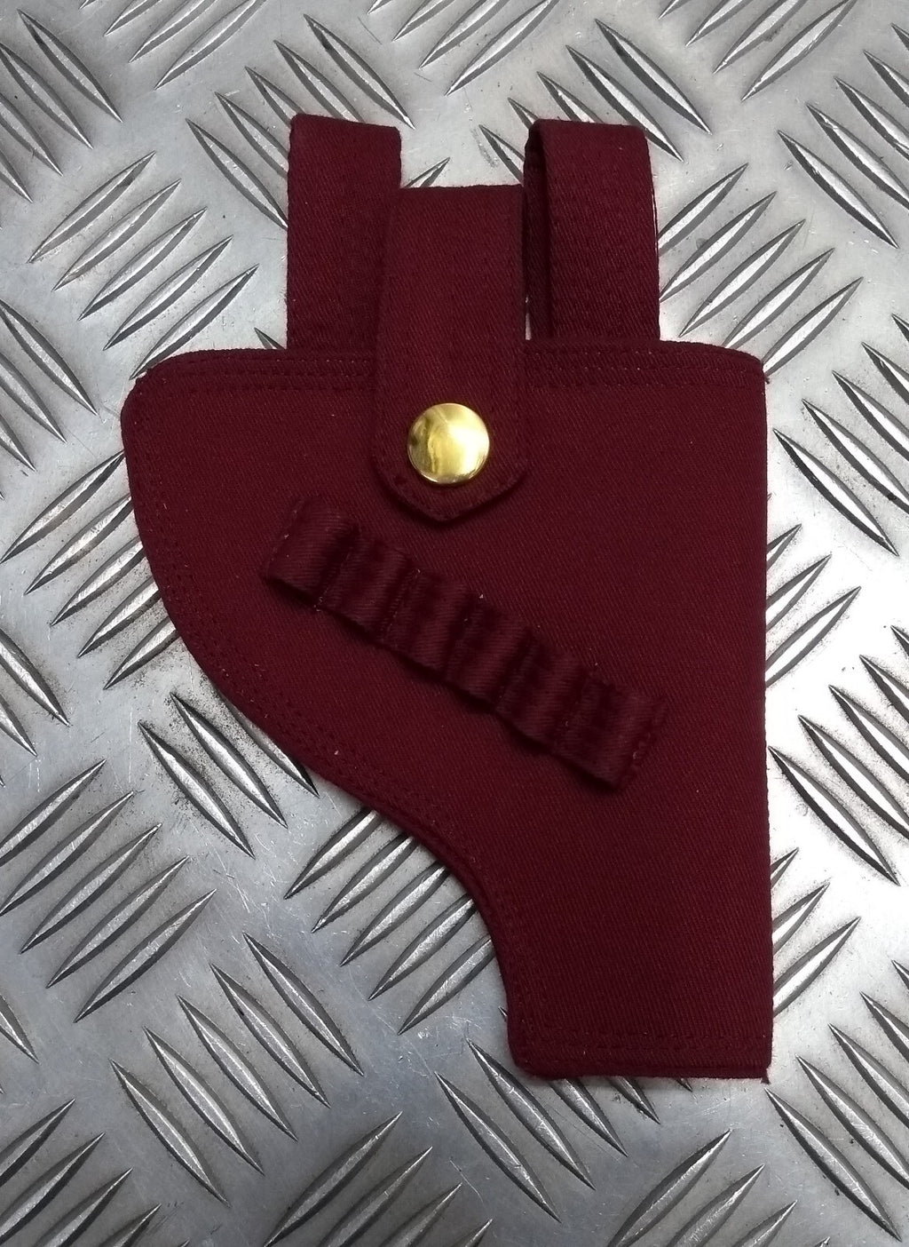Ceremonial Parade Holster Maroon & Made in UK