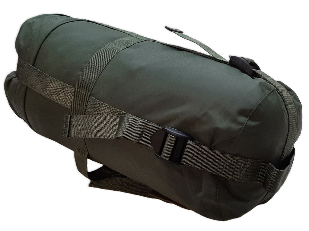 British ArmyGreen Sleeping Bag Lightweight Modular with Compression Bag