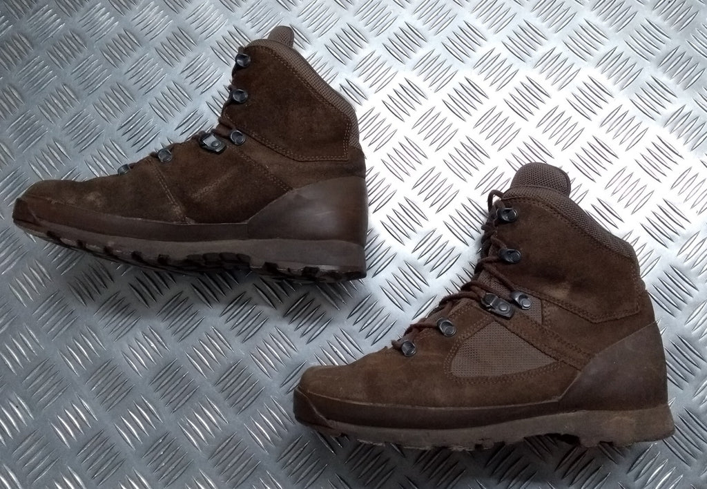 Haix Combat Boots Army High Liability B Suede Desert Footwear Full Spec 9W